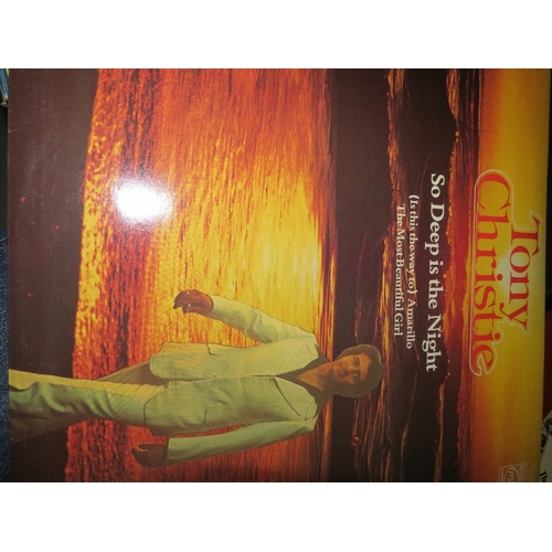 95 - Three LP cases of mainly jazz/swing LP records, 17 box sets and a selection of singles/EP records