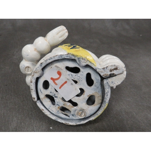 91 - **A small Michelin mechanical money bank**