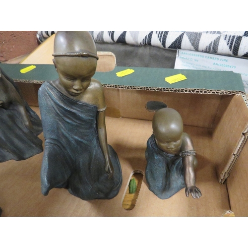 154 - A tray of Soul Journey figurines