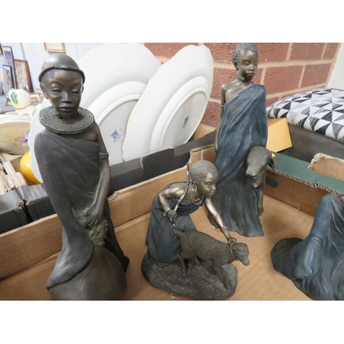 154 - A tray of Soul Journey figurines