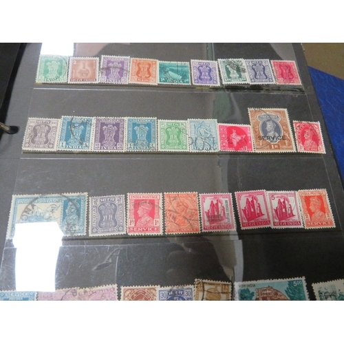 190 - A tray of 30+ stamp albums