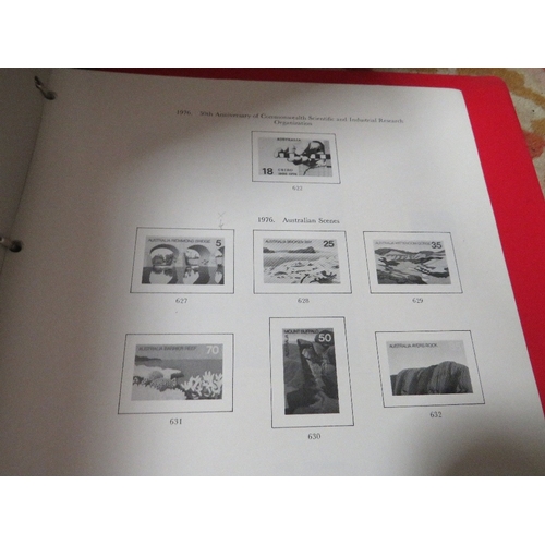 199 - Two trays of assorted stamp albums and contents