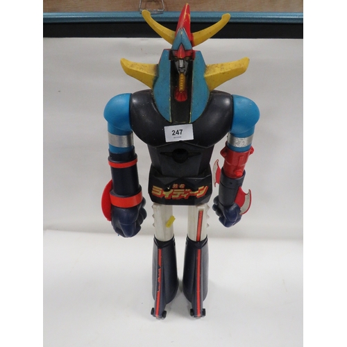 A vintage Mattel Shogun Warriors toy