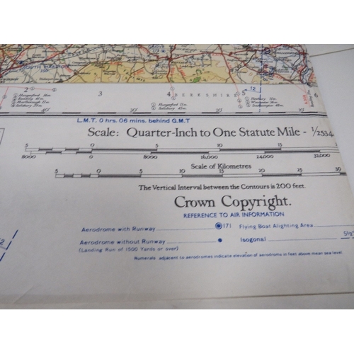 1940 war edition maps of Barnstable and Stroud & Chepstow Together with ...