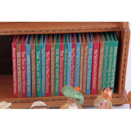 121 - A COLLECTION OF 7 BEATRIX POTTER FIGURINES, 3 Beswick, 3 Royal Doulton and 1 royal Albert tallest be... 