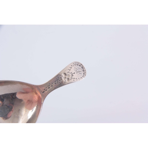 197 - TWO SILVER CADDY SPOONS, one formed as a jockeys cap, app. 19.5g