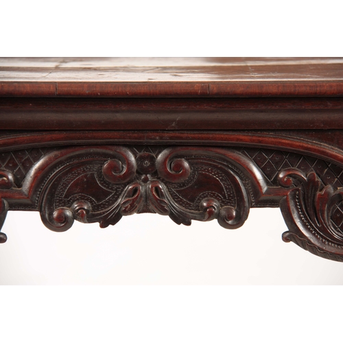 1078 - AN UNUSUAL GEORGE I EARLY 18TH CENTURY BURR WALNUT SIDE TABLE with veneered cross-banded top with st... 