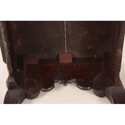 1078 - AN UNUSUAL GEORGE I EARLY 18TH CENTURY BURR WALNUT SIDE TABLE with veneered cross-banded top with st... 