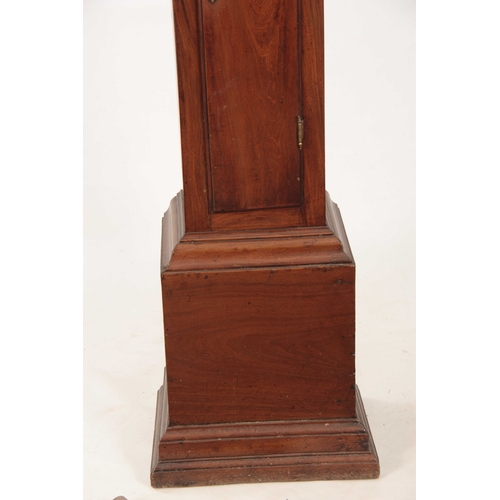 850 - RICHARD SMITH, NEWPORT A 19TH CENTURY MINIATURE 8-DAY LONGCASE CLOCK having an 8