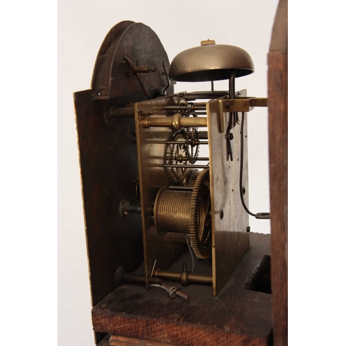 850 - RICHARD SMITH, NEWPORT A 19TH CENTURY MINIATURE 8-DAY LONGCASE CLOCK having an 8