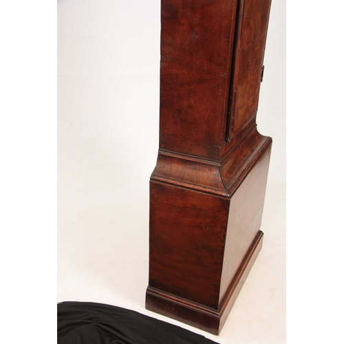 883 - ROBERT CRUCEFIX, LONDON A MID 18TH CENTURY BURR WALNUT 8-DAY LONGCASE CLOCK the 12