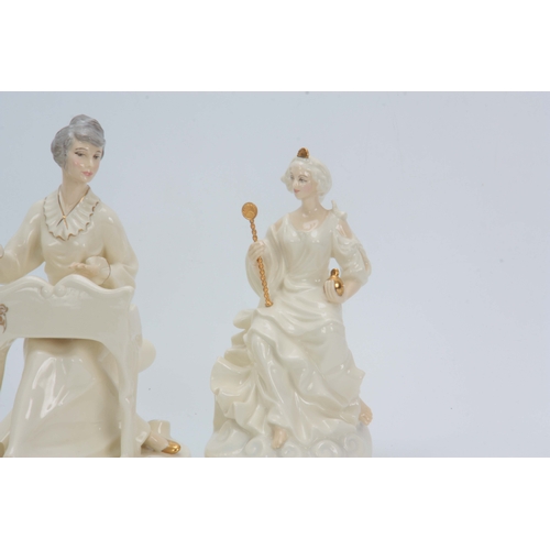 93 - A COLLECTION OF 4 ROYAL DOULTON FIGURES FROM THE ENCHANTMENT COLLECTION including 