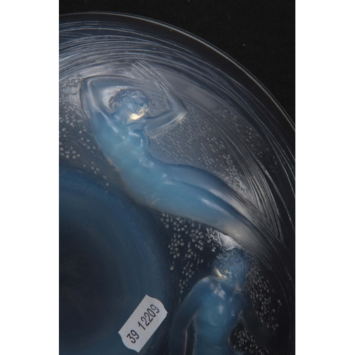 29 - AN R, LALIQUE ONDINES GLASS BOWL with a band of nude ladies, signed with impressed mark R. Lalique 2... 