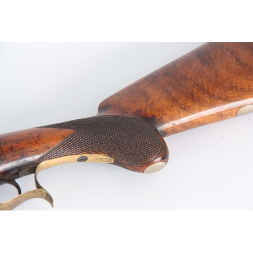 426 - SAMUAL HARPER, 126 STEELHOUSE LANE, BIRMINGHAM. A 19th century child's percussion sporting gun havin... 