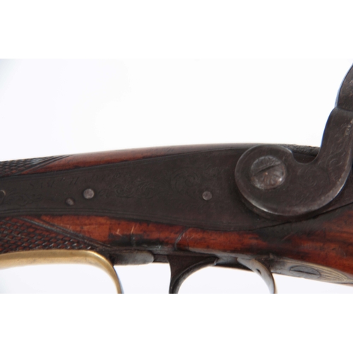 426 - SAMUAL HARPER, 126 STEELHOUSE LANE, BIRMINGHAM. A 19th century child's percussion sporting gun havin... 