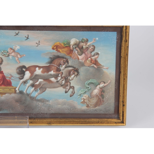 673 - AN 18th/19th CENTURY ITALIAN GRAND TOUR OIL ON TIN after Giovanni Francesco Barbieri, Il Guercino, A... 