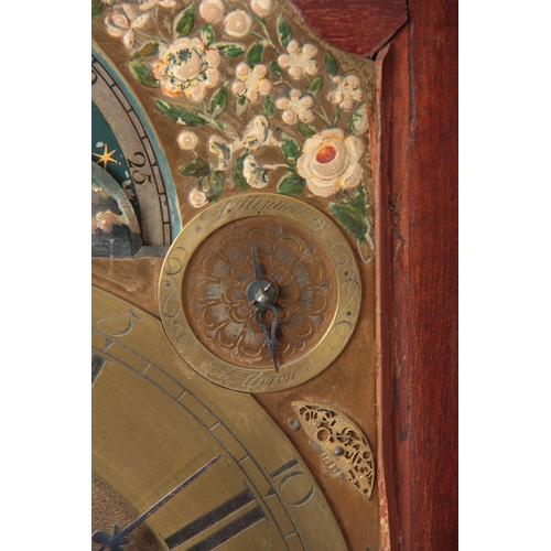 1000 - JOHN SCOTT, LONDON. AN IMPRESSIVE GEORGE III MAHOGANY MUSICAL BRACKET CLOCK the 9