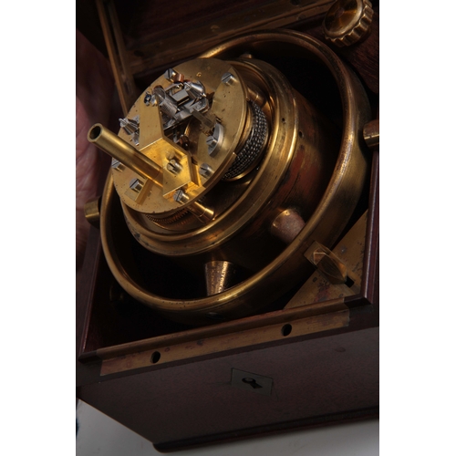 1060 - ATT. to JOSEPH THADDEUX WINNERL. A RARE MID 19th CENTURY FRENCH TWO-DAY MARINE CHRONOMETER SIGNED CA... 