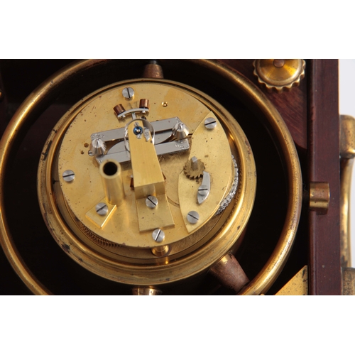 1060 - ATT. to JOSEPH THADDEUX WINNERL. A RARE MID 19th CENTURY FRENCH TWO-DAY MARINE CHRONOMETER SIGNED CA... 