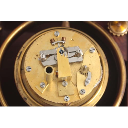 1060 - ATT. to JOSEPH THADDEUX WINNERL. A RARE MID 19th CENTURY FRENCH TWO-DAY MARINE CHRONOMETER SIGNED CA... 