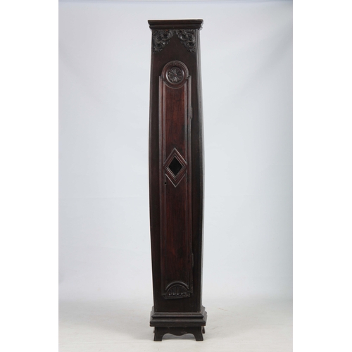 1061 - PIERRE PHILIPPON, a MEZERIEAX. A LATE 19th CENTURY FRENCH EBONISED COMTOISE CLOCK having a tall slen... 