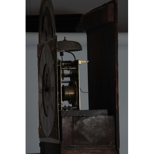 1083 - THOMAS RICHARDSON, WEVERHAM. A GEORGE III FLAMED MAHOGANY QUARTER CHIMING LONGCASE CLOCK WITH RARE Y... 