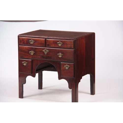 1168 - AN UNUSUAL EARLY 18TH CENTURY WALNUT CHEST the cross-grain moulded top and front edges enclosing a s... 