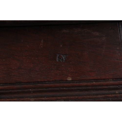 1206 - A LATE 17TH / EARLY 18TH CENTURY OAK JOINT STOOL the later moulded edge top on a dowelled ring turne... 