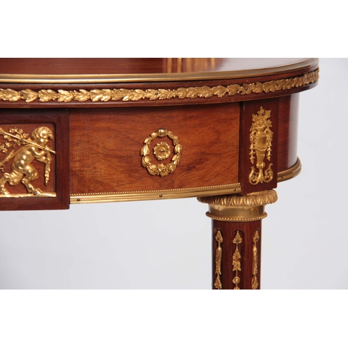 1239 - Vve SORMANI 10' r. Charlot PARIS A STYLISH LATE 19TH CENTURY KINGWOOD AND ORMOLU MOUNTED FRENCH BONH... 