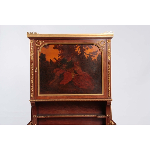 1239 - Vve SORMANI 10' r. Charlot PARIS A STYLISH LATE 19TH CENTURY KINGWOOD AND ORMOLU MOUNTED FRENCH BONH... 