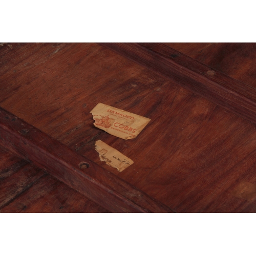 1257 - A 19TH CENTURY OCTAGONAL ANGLO INDIAN OCCASIONAL TABLE INLAID WITH BONE AND EBONY standing on a fold... 