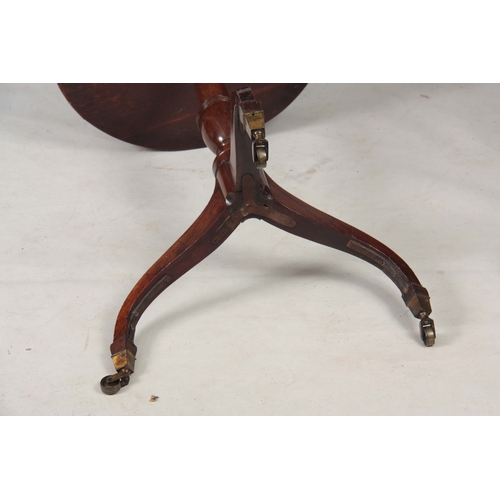 1271 - AN EDWARDIAN FLAMED MAHOGANY MINIATURE DRUM / OCCASIONAL TABLE with small frieze drawers lined with ... 