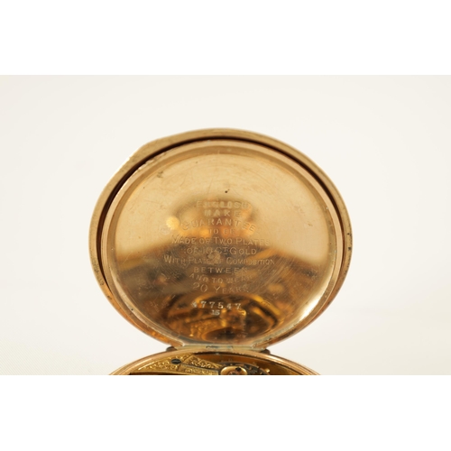 269 - OF FOOTBALL INTEREST - A 9CT GOLD PRESENTATION MEDAL TOGETHER WITH A WALTHAM POCKET WATCH the gold m... 