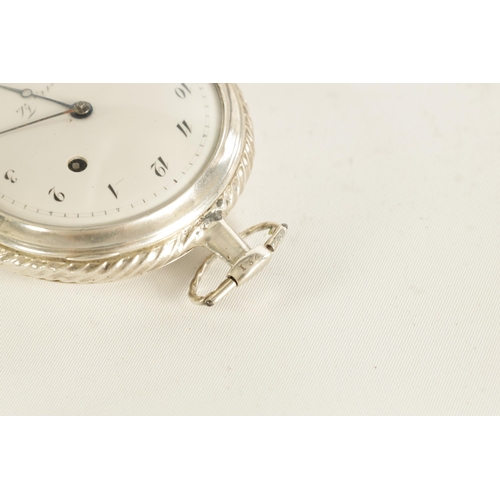 272 - BREGUET & FILS. A 19TH CENTURY SILVER CASED VERGE POCKET WATCH the open faced embossed case with rop... 