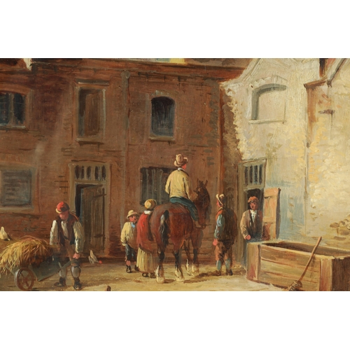 382 - LATE 19TH CENTURY OIL ON BOARD Church view at Bristol, signed in pencil on reverse Joseph Lane?, Lon... 