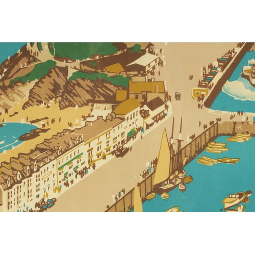 388 - A 1930'S SOUTHERN RAILWAY DOUBLE ROYAL ADVERTISING POSTER OF ILFRACOMBE by Kenneth Shoesmith (1890-1... 