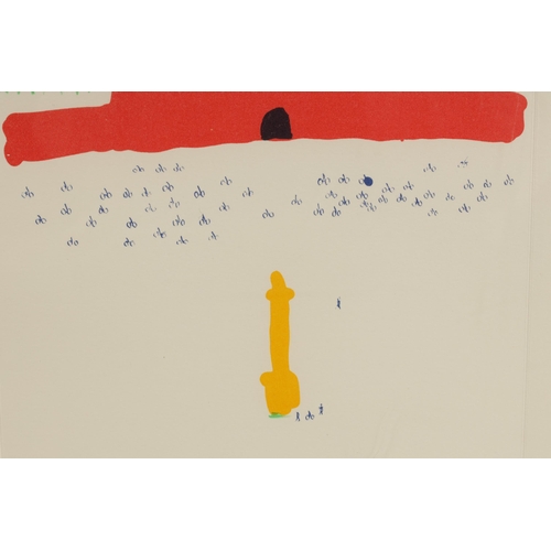 434 - DAVID HOCKNEY (B. 1937) SIGNED LIMITED EDITION PRINT - Red Square and the Forbidden City - signed an... 