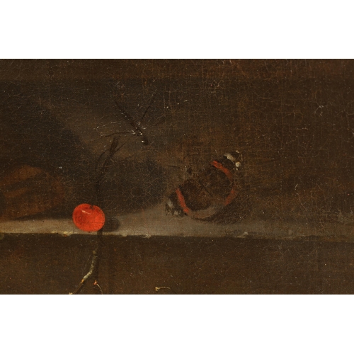 441 - ATTRIBUTED TO JACOB CAMPO WEYERMAN 1677–1747. A LATE 17TH CENTURY DUTCH STILL LIFE OIL ON CANVAS a v... 