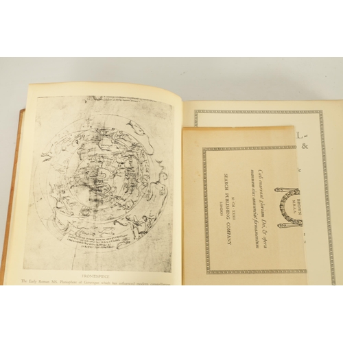 494 - A FIRST EDITION COPY OF ASTRONOMICAL ATLASES, MAPS AND CHARTS by Basil Brown published 1932. (25.5cm... 