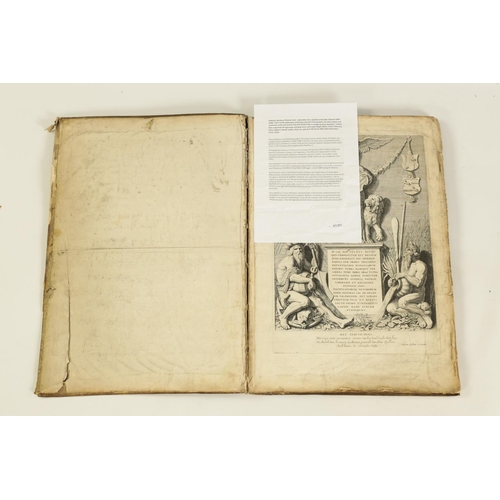 576 - A 17TH CENTURY FLEMISH FOLIO BY HUBERTUS QUELLINUS (1619 -1687) AFTER ARTUS QUELLENUS THE ELDER (160... 