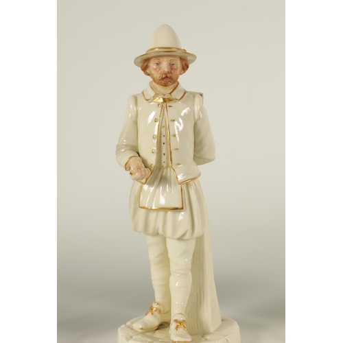 31 - A GROUP OF SIX LATE 19TH CENTURY HADLEY'S WORCESTER FIGURES FROM THE CRIES OF LONDON SERIES each cre... 