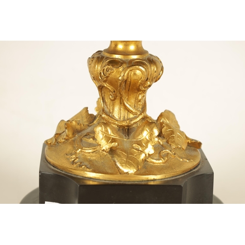 689 - A 19TH CENTURY FRENCH BRONZE AND ORMOLU VASE AND COVER the patinated bronze vase of campana form mou... 