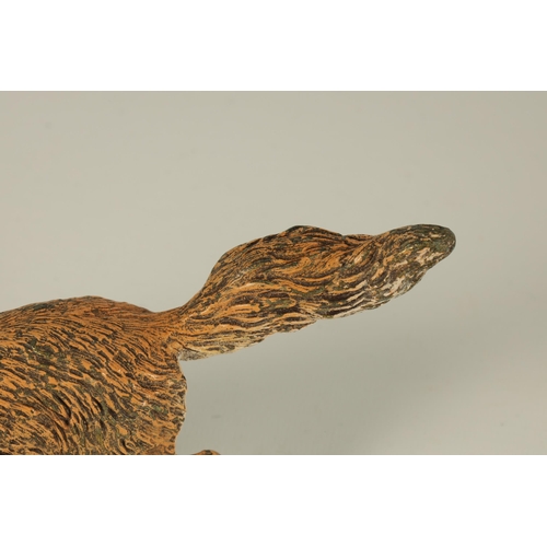 730 - AN EARLY 20TH CENTURY AUSTRIAN COLD PAINTED BRONZE SCULPTURE OF A FOX CARRYING A DUCK featured on pa... 