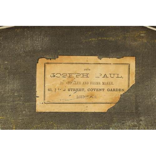 879 - ATT. HENRY THOMAS ALKEN (1785-1851) PAIR OF OILS ON WOOD PANELS. Horse racing, old labels on reverse... 