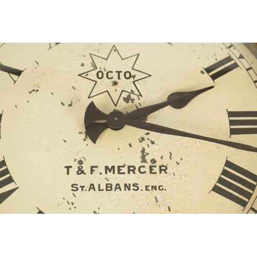 970 - THOMAS MERCER, ST. ALBANS. NO. 747. A 12V ELECTRICALLY WOUND MARINE CHRONOMETER MASTER CLOCK WITH SL... 