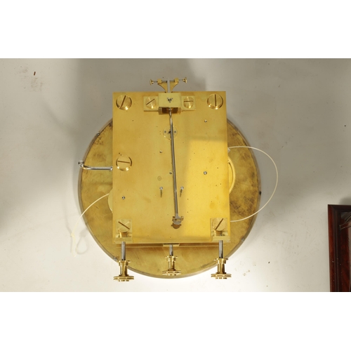 971 - A FINE REGENCY FIGURED MAHOGANY LONGCASE OBSERVATORY REGULATOR CLOCK the substantial case with a mou... 