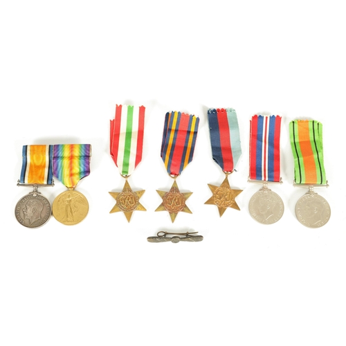 385 - A SELECTION OF WAR MEDALS comprising of a WWII Burma Star Medal, 1939 Imperial War Medal, 1914 - 191... 