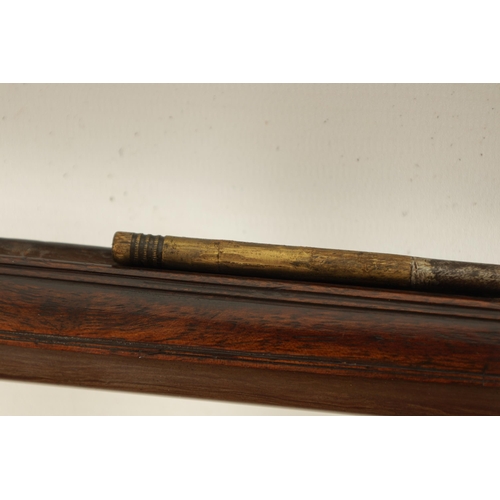 393 - AN EARLY 18TH CENTURY FRENCH 13 BORE FLINTLOCK SPORTING GUN SIGNED THIOSSIERE FRERES with 50