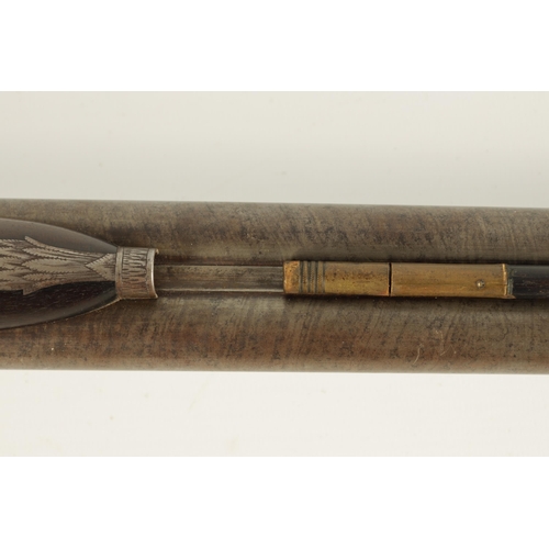 399 - RIVIéRE PATENT. AN EARLY 19TH CENTURY 16 BORE SIDE BY SIDE DOUBLE BARREL PERCUSSION SHOTGUN the brow... 