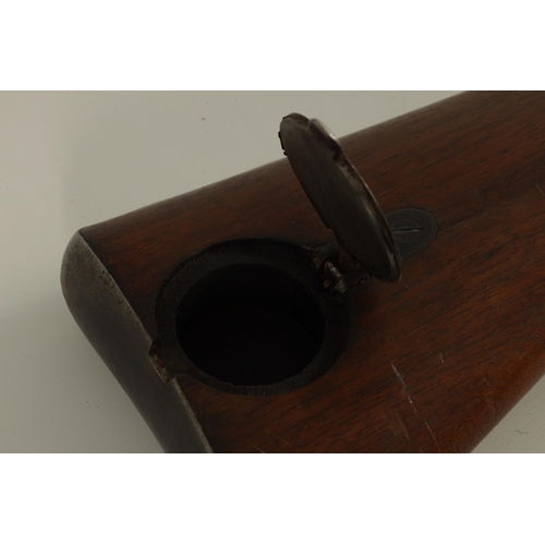 401 - THOMAS BAKER, FLEET STREET, LONDON. A MID 19TH CENTURY 13 BORE BIG GAME PERCUSSION RIFLE with origin... 